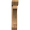 Ekena Millwork Imperial Slat Smooth Bracket w/ Offset Brace, Western Red Cedar, 7 1/2"W x 38"D x 38"H BKT0806X38X38IMP06SWR - alternate 4